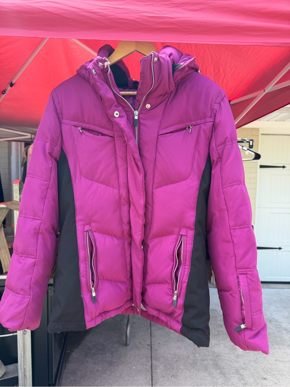 Calvin KleinWomen’s Insulated Pink Winter Jacket